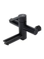 Смеситель для ванны с душем Agger Easy A3121244 черный матовый Смеситель для ванны с душем Agger Easy A3121244 черный матовый