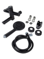 Смеситель для ванны с душем Agger Easy A3121244 черный матовый Смеситель для ванны с душем Agger Easy A3121244 черный матовый