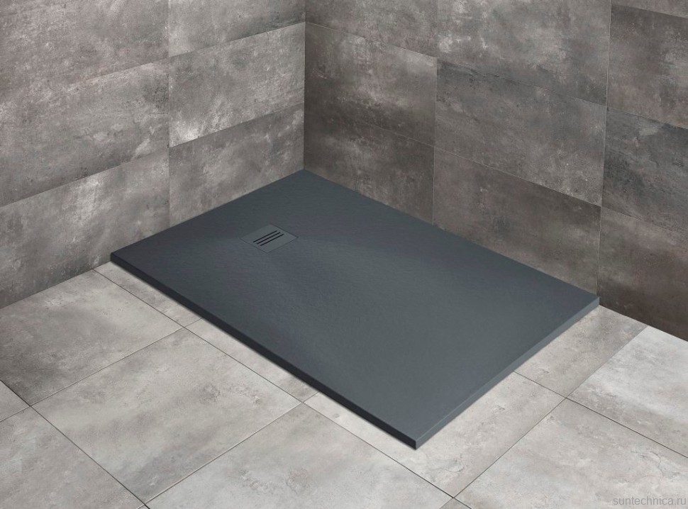 Поддон для душа Radaway Kyntos F 100x90 anthracite, с сифоном