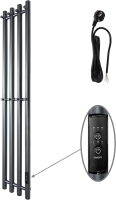 Полотенцесушитель электрический Маргроид Inaro 120х18, графитовый серый
