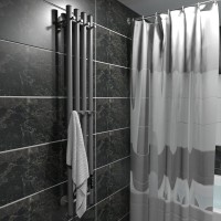 Полотенцесушитель электрический Маргроид Inaro 120х18, графитовый серый