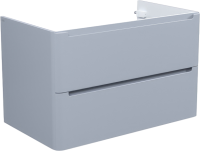 Тумба с раковиной IDDIS Edifice 80 подвесная, светло-серая