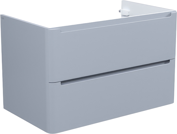 Тумба с раковиной IDDIS Edifice 80 подвесная, светло-серая