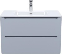 Тумба с раковиной IDDIS Edifice 80 подвесная, светло-серая