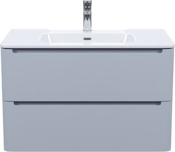 Тумба с раковиной IDDIS Edifice 80 подвесная, светло-серая