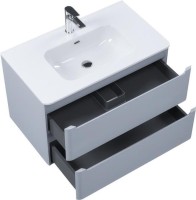 Тумба с раковиной IDDIS Edifice 80 подвесная, светло-серая