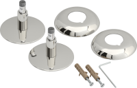 Полотенцесушитель водяной Стилье Версия-КН 00640-8050 80x55 см, без покрытия, лесенка