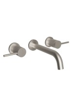 Смеситель для раковины Vincea Groove VBFW-4G1BN С ВНУТРЕННЕЙ ЧАСТЬЮ, брашированный никель