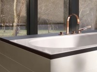 Стальная ванна Bette BetteStarlet Spirit 1634-000 AS 180x80 см, встраиваемая, белая, с антискользящим покрытием, с шумоизоляцией