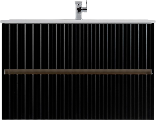 Тумба под раковину Art&Max Elegant 90 черная