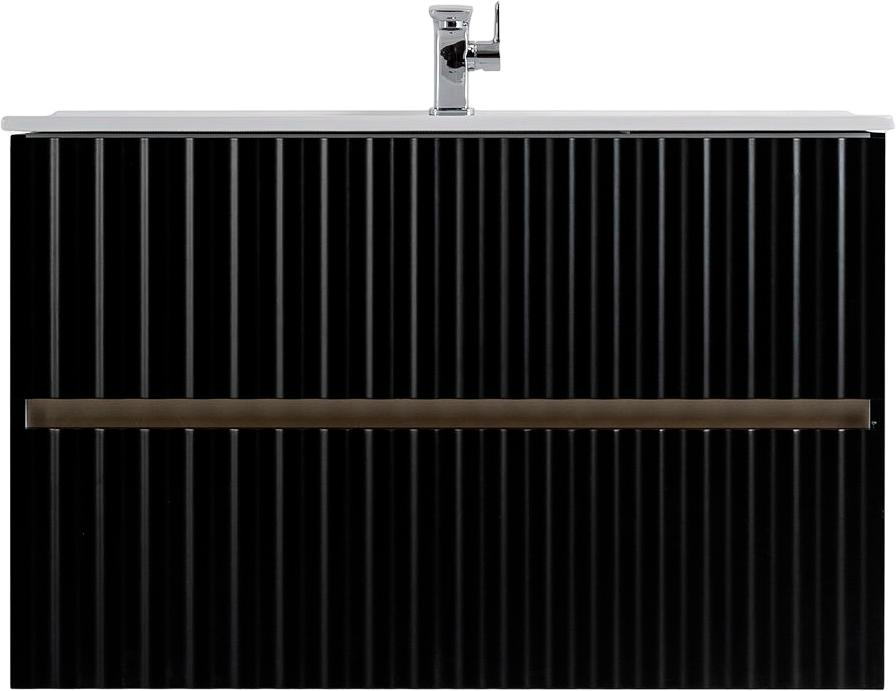 Тумба под раковину Art&Max Elegant 90 черная