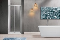 Душевая дверь в нишу Vincea Garda VDB-1G800CL 80 см, профиль хром, стекло прозрачное