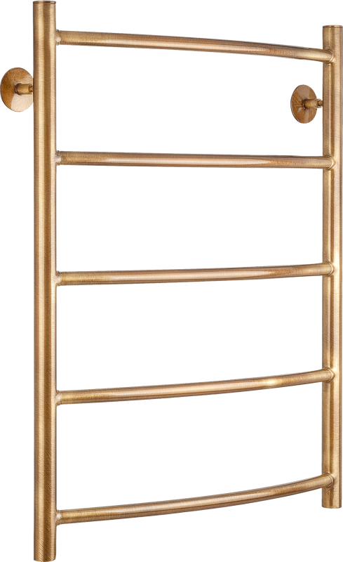 Полотенцесушитель водяной Secado Милан 1 плюс 75x55 см, бронза, лесенка, латунь