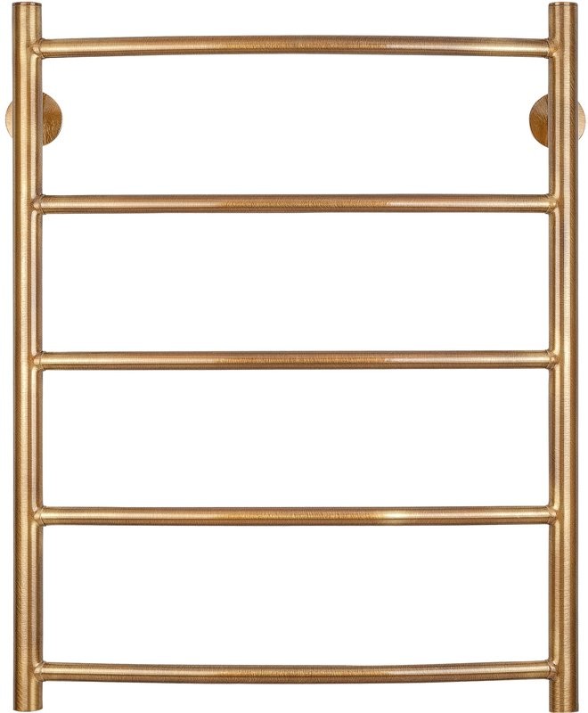 Полотенцесушитель водяной Secado Милан 1 плюс 75x55 см, бронза, лесенка, латунь