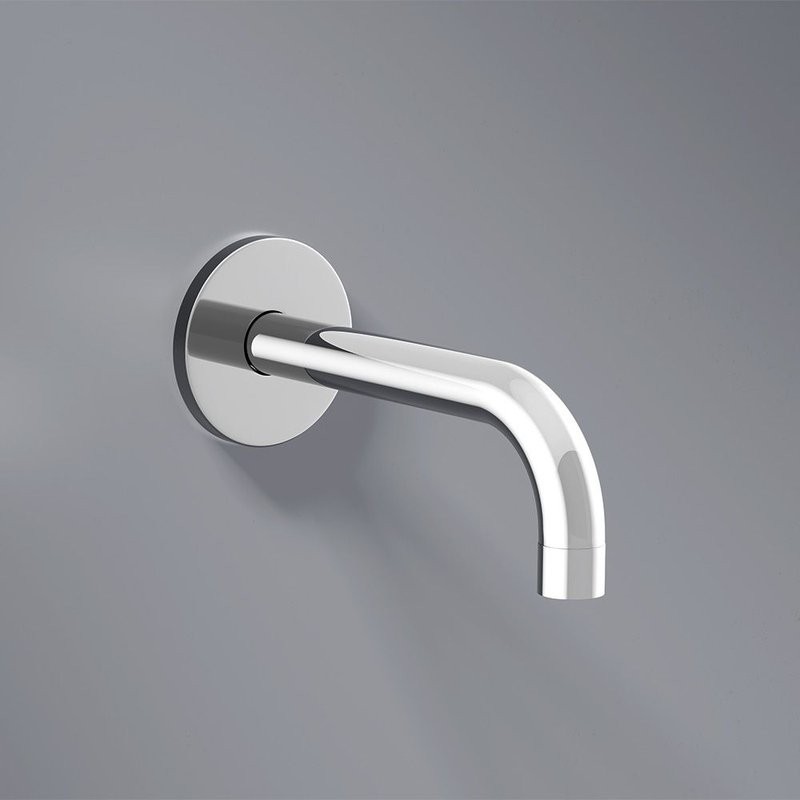 Душевая система с тропическим душем Damixa Scandinavian Pure хром, скрытого монтажа, смеситель для 3 потребителей, верхний душ, излив, встраиваемый душевой комплект, гарантия 10 лет, Дания