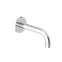 Душевая система с тропическим душем Damixa Scandinavian Pure хром, скрытого монтажа, смеситель для 3 потребителей, верхний душ, излив, встраиваемый душевой комплект, гарантия 10 лет, Дания