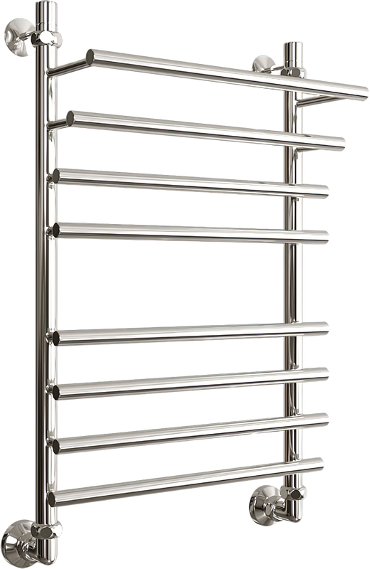 Полотенцесушитель водяной Двин F Primo 80/50 К1 1"-3/4"-1/2" полированный хром