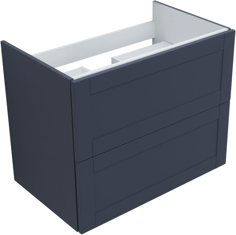 Тумба с раковиной Aquanet Терра 80 подвесная, маренго