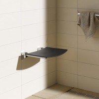 Сиденье для душа Keuco Plan откидное, белое Сиденье для душа Keuco Plan откидное, белое