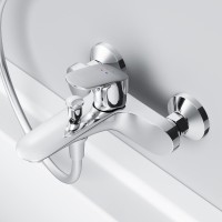 Смеситель для ванны с душем AM.PM Like F8010016 Смеситель для ванны с душем AM.PM Like F8010016