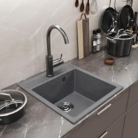 Мойка кухонная Mixline ML-GM28 графит