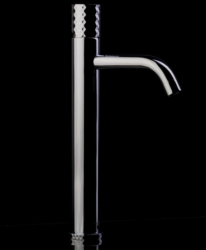 Смеситель для раковины Boheme Stick 122-CRCR chrome diamond chrome