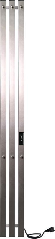 Полотенцесушитель электрический Indigo Style 3 PRO LSPRE120-13GFMRt graphite metallic