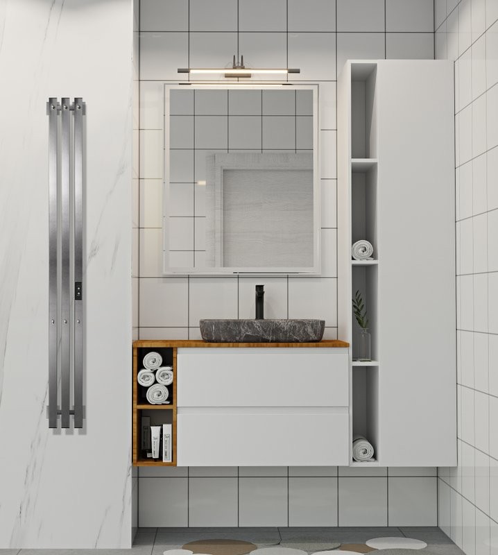 Полотенцесушитель электрический Indigo Style 3 PRO LSPRE120-13GFMRt graphite metallic
