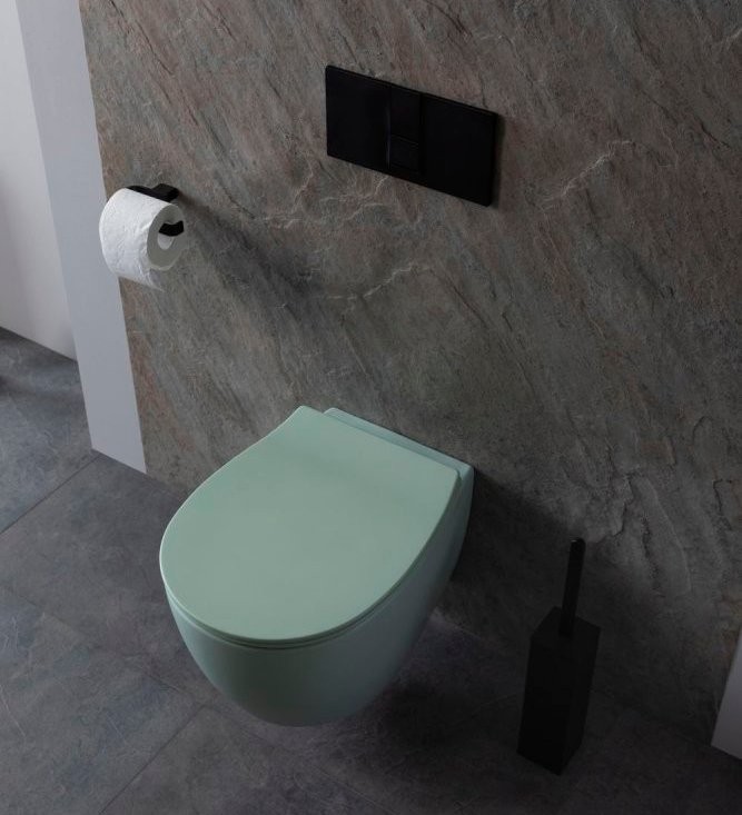 Унитаз подвесной Allen Brau Fantasy 4.11004.MT мятный