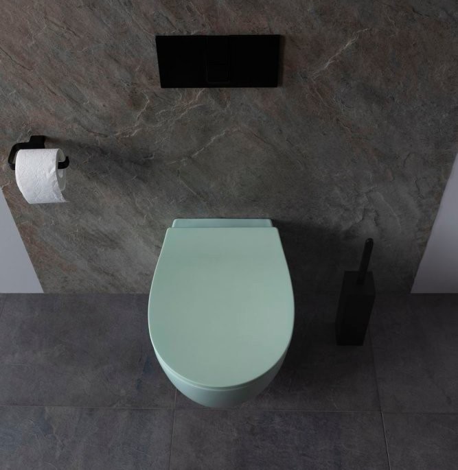 Унитаз подвесной Allen Brau Fantasy 4.11004.MT мятный