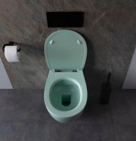 Унитаз подвесной Allen Brau Fantasy 4.11004.MT мятный