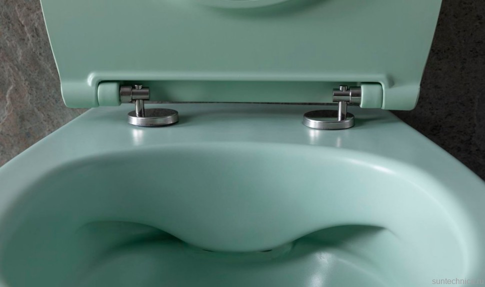 Унитаз подвесной Allen Brau Fantasy 4.11004.MT мятный