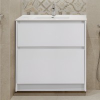 Тумба под раковину BelBagno Kraft 80 напольная, bianco opaco