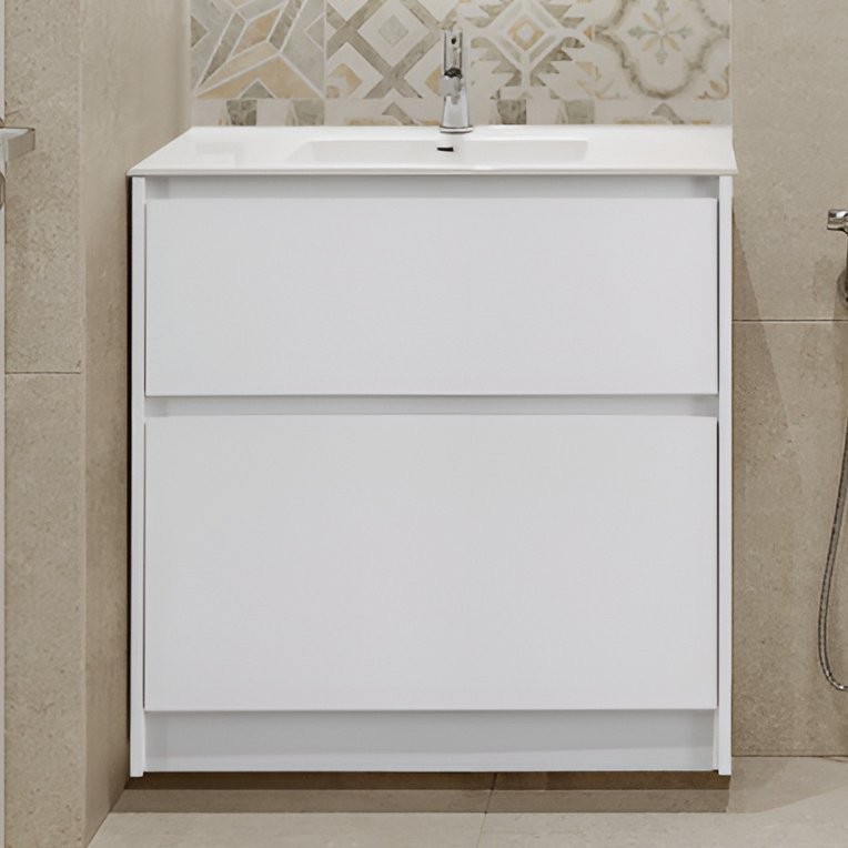 Тумба под раковину BelBagno Kraft 80 напольная, bianco opaco