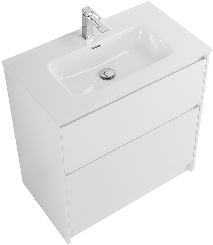 Тумба под раковину BelBagno Kraft 80 напольная, bianco opaco
