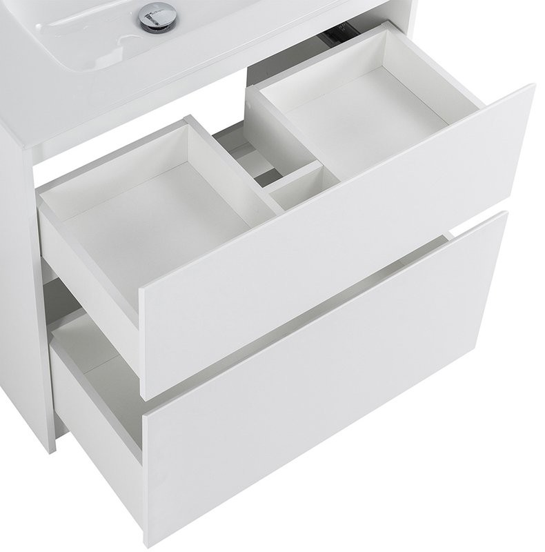Тумба под раковину BelBagno Kraft 80 напольная, bianco opaco