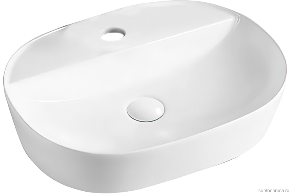 Тумба с раковиной Runo Вудлайн 65 подвесная, крафтовый дуб, раковина Nuovo 50