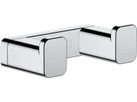 Крючок Hansgrohe AddStoris 41755000 двойной, хром Крючок Hansgrohe AddStoris 41755000 двойной, хром