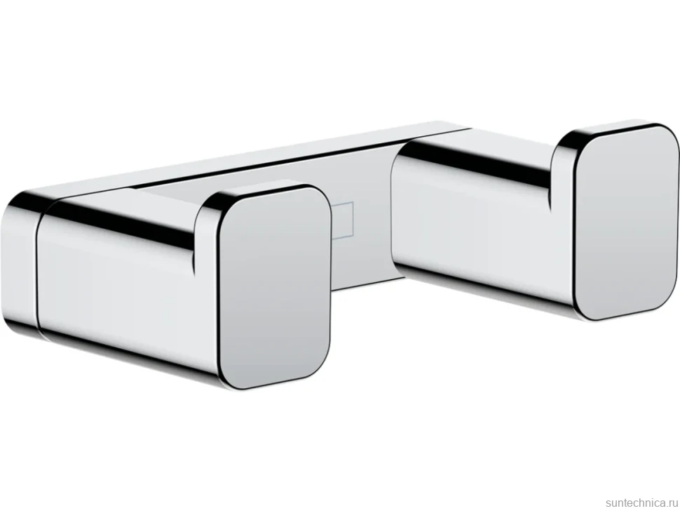 Крючок Hansgrohe AddStoris 41755000 двойной, хром