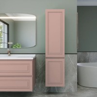 Шкаф-пенал для ванной Caprigo Wales 40 R пудра Шкаф-пенал для ванной Caprigo Wales 40 R пудра