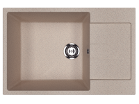 Мойка кухонная Ulgran U-602 302 песочная + дозатор U-02 песочный Мойка кухонная Ulgran U-602 302 песочная + дозатор U-02 песочный