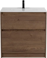 Тумба с раковиной BelBagno Kraft 39 80 напольная, rovere tabacco