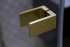 Душевая дверь в нишу Cezares Bellagio BELLAGIO-B-12-120-C-BORO 120 см, брашированное золото