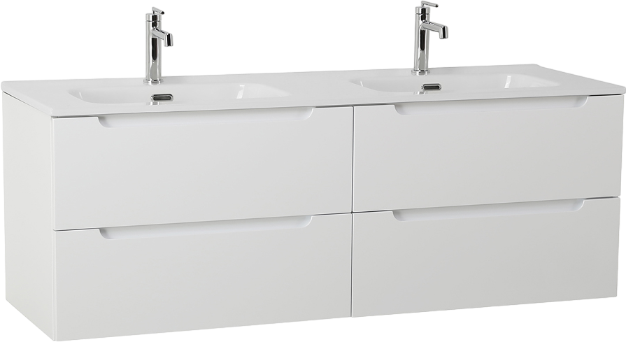 Тумба под раковину BelBagno Etna 120 для двоих, bianco lucido