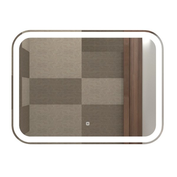 Зеркало MIXLINE "Стив Нео-S" 800*600 (ШВ) сенсорный выкл, светодиодная бегущая подсветка