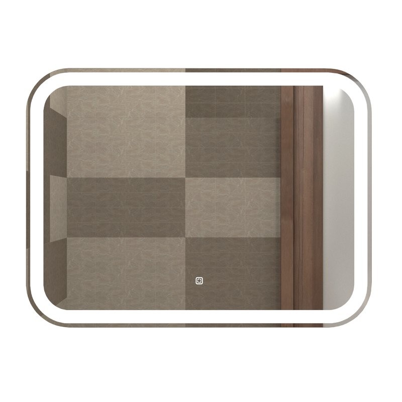 Зеркало MIXLINE "Стив Нео-S" 800*600 (ШВ) сенсорный выкл, светодиодная бегущая подсветка