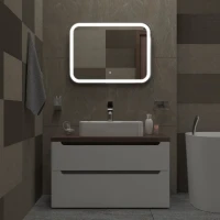 Зеркало MIXLINE "Стив Нео-S" 800*600 (ШВ) сенсорный выкл, светодиодная бегущая подсветка Зеркало MIXLINE "Стив Нео-S" 800*600 (ШВ) сенсорный выкл, светодиодная бегущая подсветка