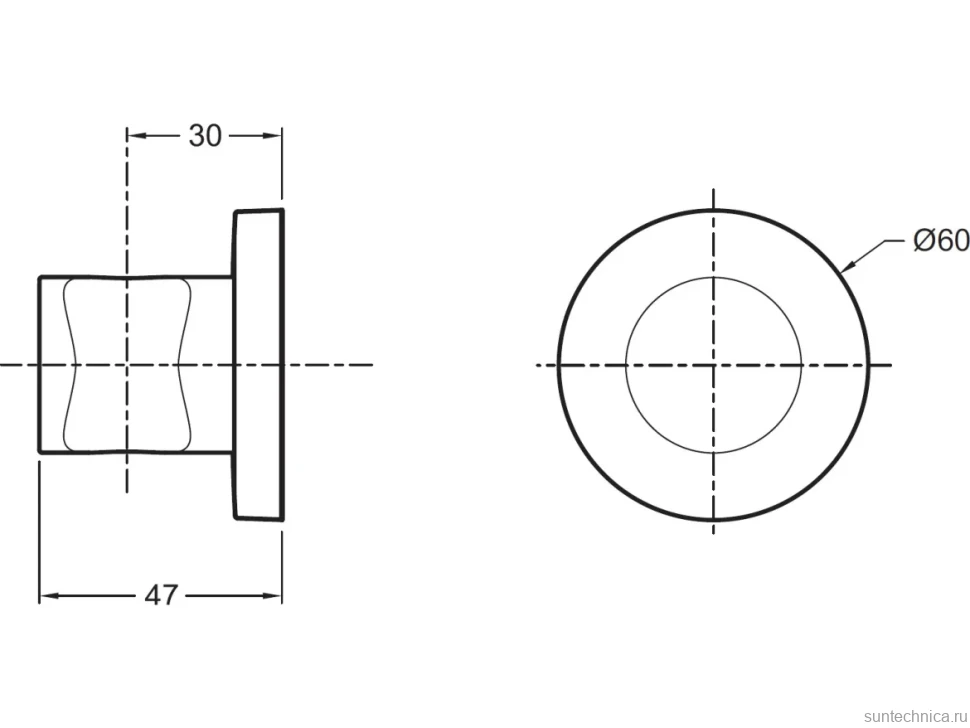 Настенный держатель Jacob Delafon Modulo 8466D-CP