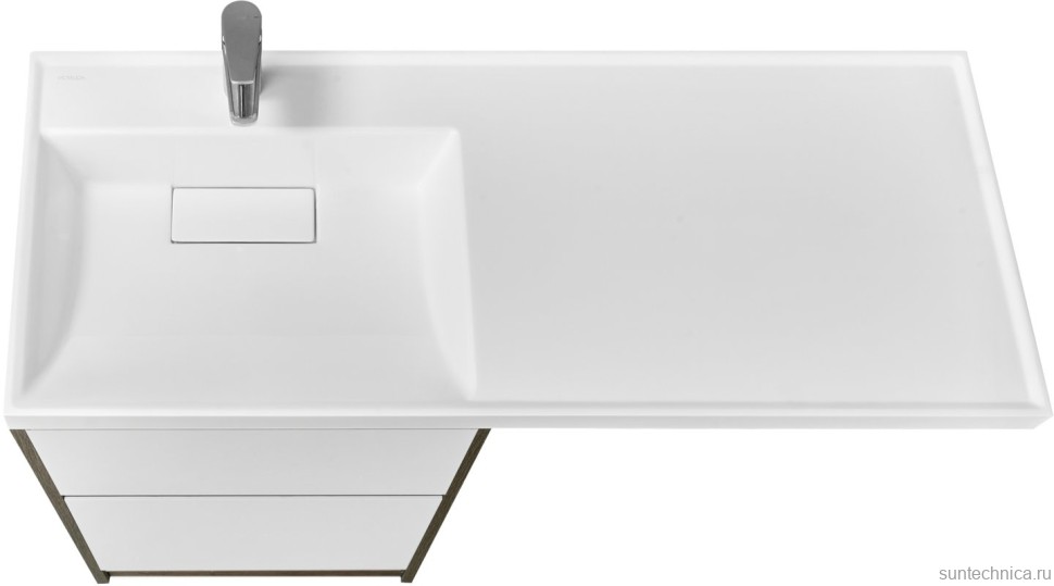 Мебель для ванной комнаты AQUATON Лондри 60 L, дуб кантри, белый