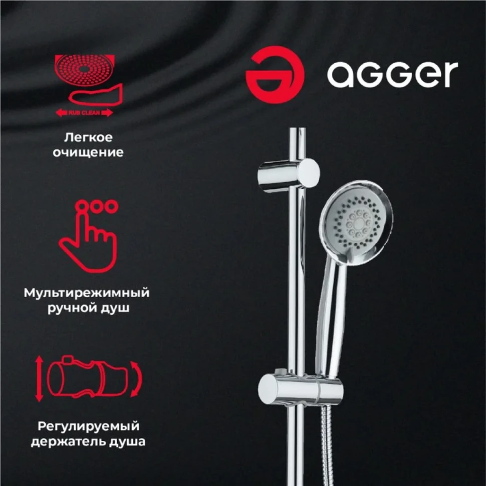 Душевая стойка Agger Retro Retro A1993500